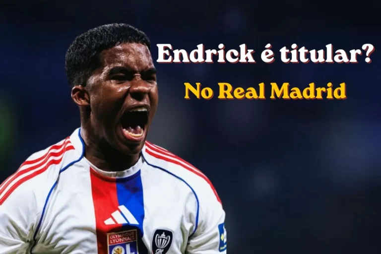 Endrick é titular No Real Madrid