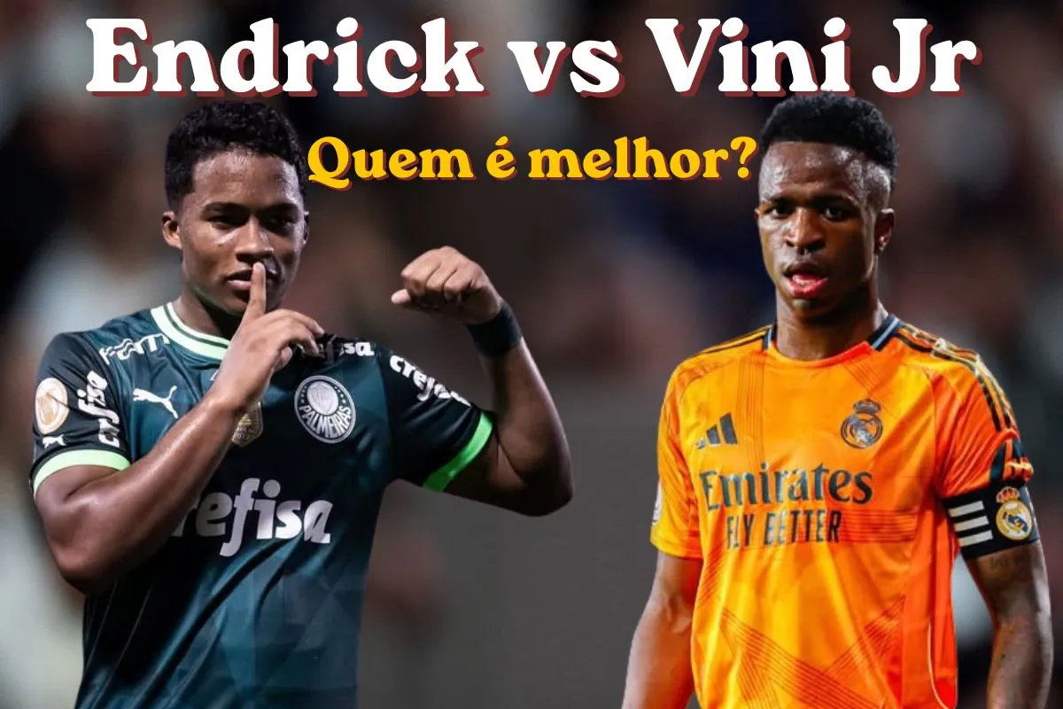 Endrick vs Vini Jr Quem é melhor