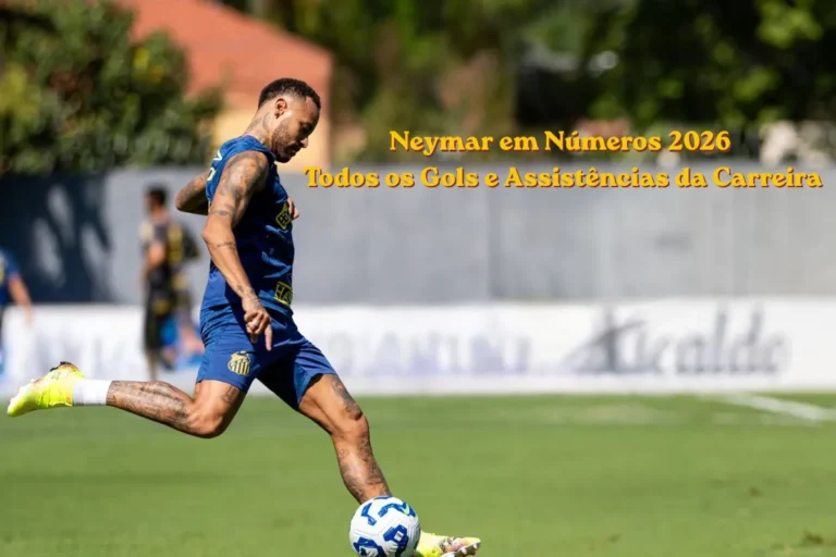Neymar em Números 2026 Todos os Gols e Assistências da Carreira