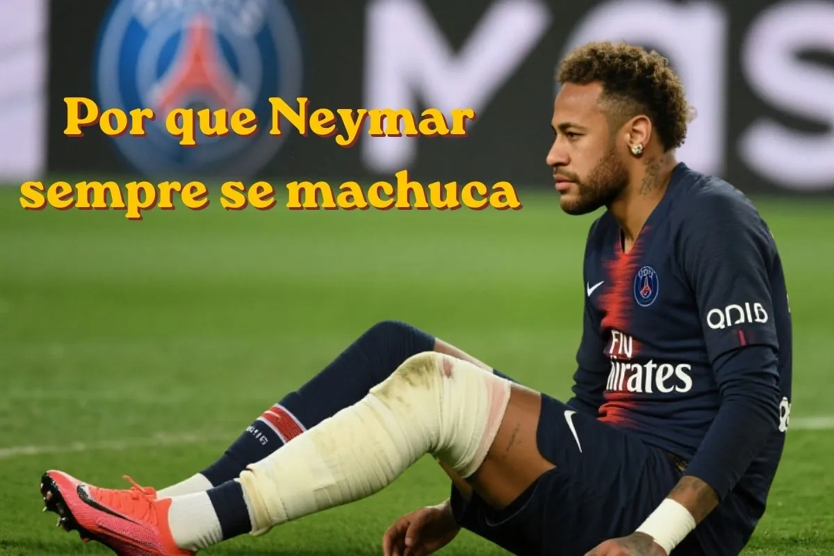 Por que Neymar sempre se machuca