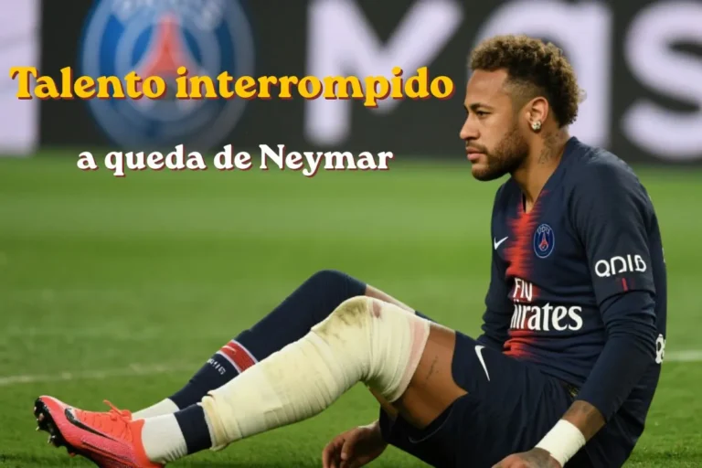Talento interrompido a queda de Neymar