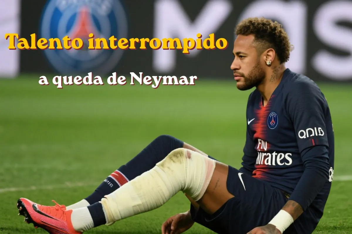 Talento interrompido a queda de Neymar